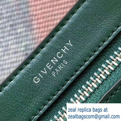 Givenchy Pocket Shoulder Bag in Diamond Quilted Leather Green