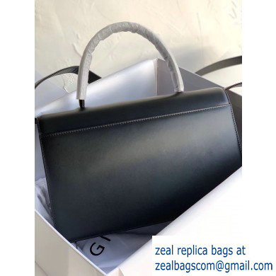 Givenchy Vintage Leather Shoulder Large Bag Black