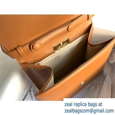 Givenchy Vintage Leather Shoulder Small Bag Brown