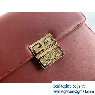 Givenchy Vintage Leather Shoulder Small Bag Burgundy