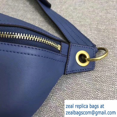Givenchy Whip Bum Bag in Smooth Leather Blue