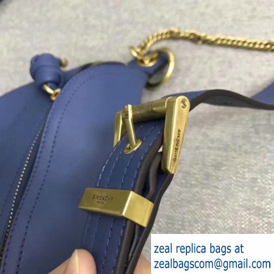 Givenchy Whip Bum Bag in Smooth Leather Blue - Click Image to Close