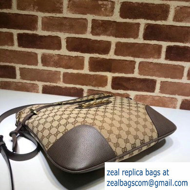 Gucci 1955 Horsebit Messenger Bag 602089 GG Canvas 2020 - Click Image to Close