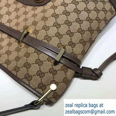 Gucci 1955 Horsebit Messenger Bag 602089 GG Canvas 2020 - Click Image to Close