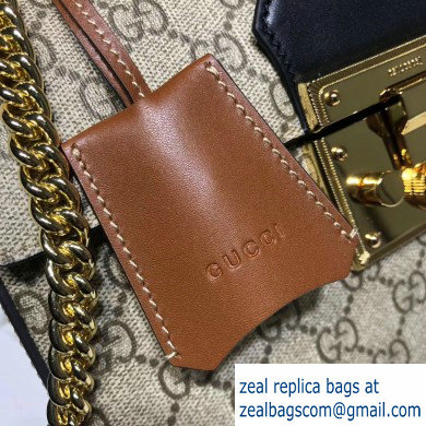 Gucci Padlock Small Bamboo Shoulder Bag 603221 GG Canvas 2020 - Click Image to Close