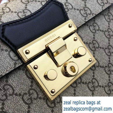 Gucci Padlock Small Bamboo Shoulder Bag 603221 GG Canvas 2020 - Click Image to Close