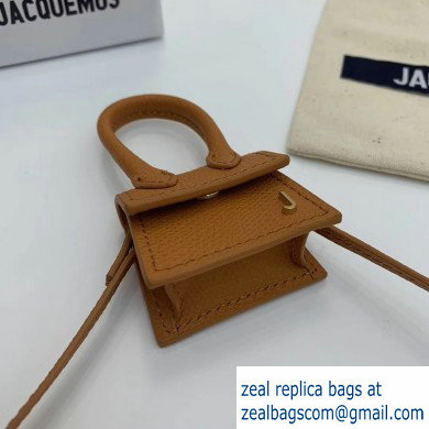 Jacquemus Leather Le Petit Chiquito Bag Brown - Click Image to Close