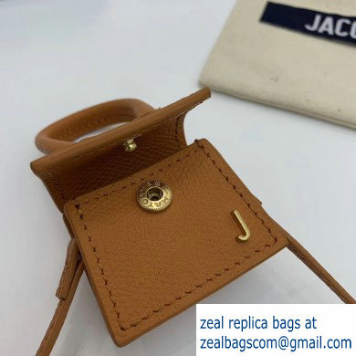 Jacquemus Leather Le Petit Chiquito Bag Brown