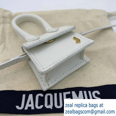 Jacquemus Leather Le Petit Chiquito Bag White