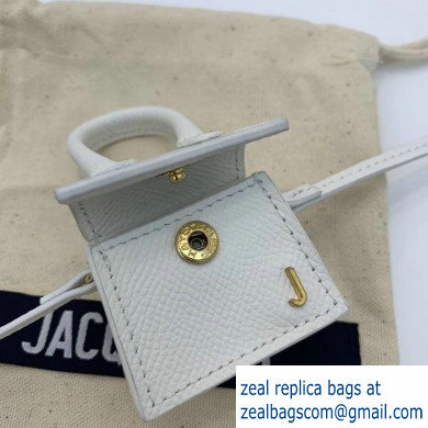 Jacquemus Leather Le Petit Chiquito Bag White