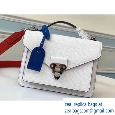 Louis Vuitton Epi Leather Neo Monceau Bag M55392 Optic White 2020 - Click Image to Close