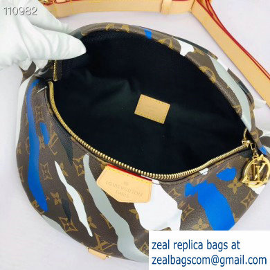 Louis Vuitton LVxLoL Bumbag Bag M45106 Blue/Silver Print 2020 - Click Image to Close