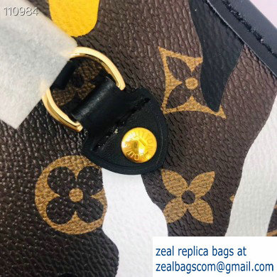 Louis Vuitton LVxLoL Neverfull MM Bag M45201 Gold/Silver Print 2020 - Click Image to Close