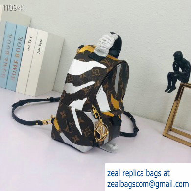 Louis Vuitton LVxLoL Palm Springs Mini Backpack Bag M45143 Gold/Silver Print 2020 - Click Image to Close