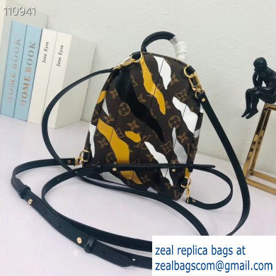 Louis Vuitton LVxLoL Palm Springs Mini Backpack Bag M45143 Gold/Silver Print 2020