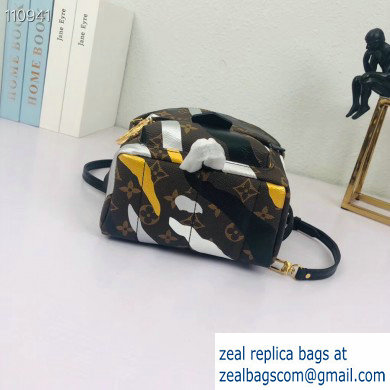 Louis Vuitton LVxLoL Palm Springs Mini Backpack Bag M45143 Gold/Silver Print 2020