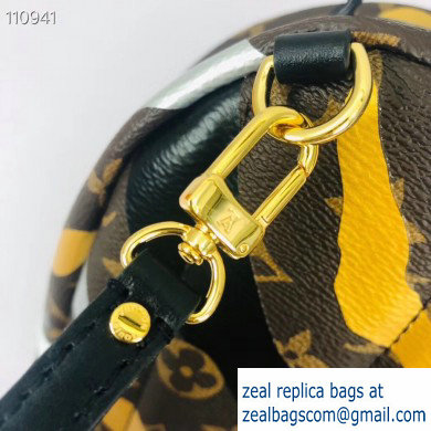 Louis Vuitton LVxLoL Palm Springs Mini Backpack Bag M45143 Gold/Silver Print 2020 - Click Image to Close