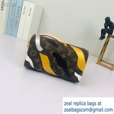 Louis Vuitton LVxLoL Speedy BB Bag M45202 Gold/Silver Print 2020 - Click Image to Close