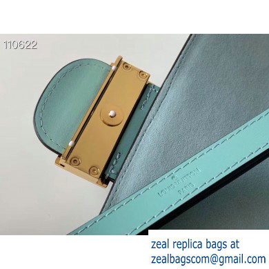 Louis Vuitton Lugano Dauphine MM Bag Bleu Azur Blue Cruise 2020