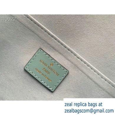 Louis Vuitton Lugano Dauphine MM Bag Bleu Azur Blue Cruise 2020