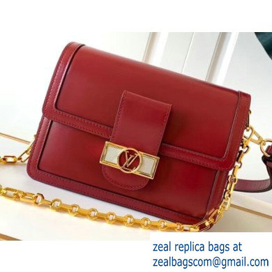 Louis Vuitton Lugano Dauphine MM Bag M55735 Cherry Berry Red Cruise 2020 - Click Image to Close