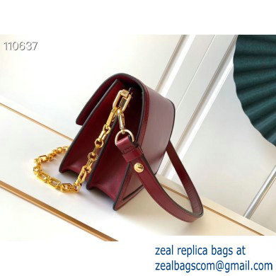 Louis Vuitton Lugano Dauphine MM Bag M55735 Cherry Berry Red Cruise 2020 - Click Image to Close