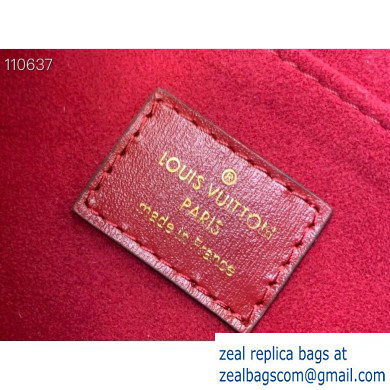 Louis Vuitton Lugano Dauphine MM Bag M55735 Cherry Berry Red Cruise 2020