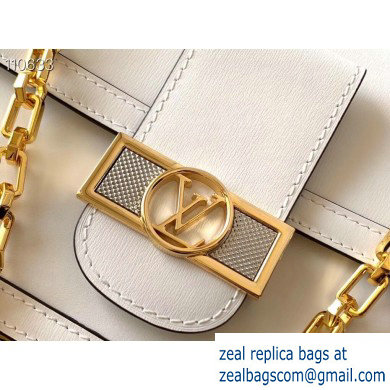 Louis Vuitton Lugano Dauphine MM Bag White Cruise 2020