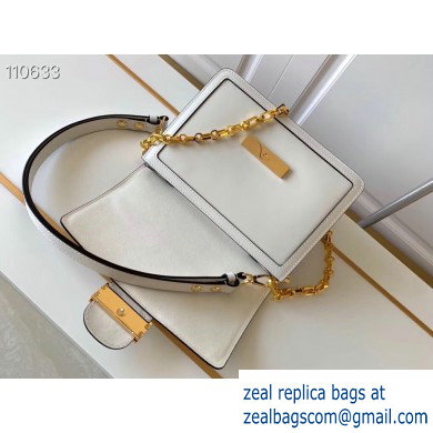 Louis Vuitton Lugano Dauphine MM Bag White Cruise 2020 - Click Image to Close