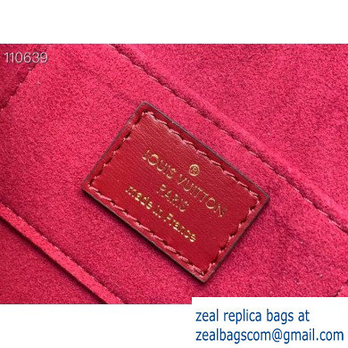 Louis Vuitton Lugano Mini Dauphine Bag Cherry Berry Red Cruise 2020