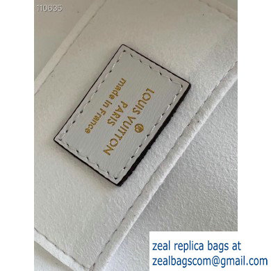 Louis Vuitton Lugano Mini Dauphine Bag M55836 White Cruise 2020 - Click Image to Close