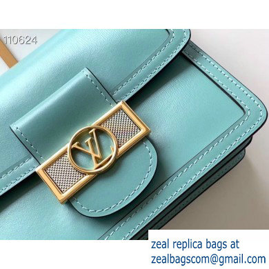 Louis Vuitton Lugano Mini Dauphine Bag M55837 Bleu Azur Blue Cruise 2020 - Click Image to Close