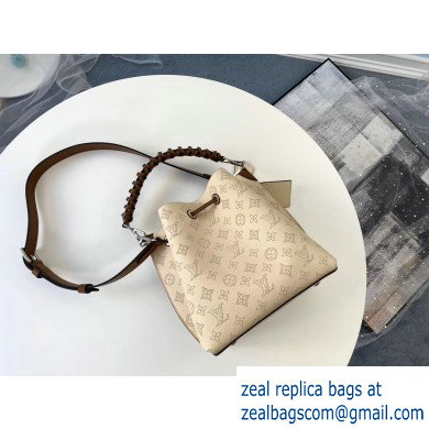 Louis Vuitton Mahina Calf Muria Bucket Bag M55801 Creme 2020 - Click Image to Close