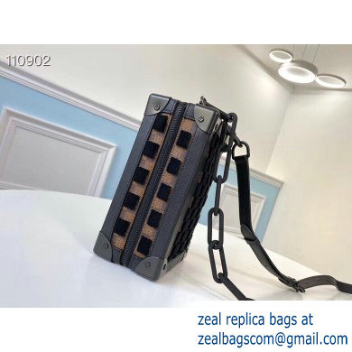Louis Vuitton Mini Soft Trunk Bag M45044 Flocking Black 2020 - Click Image to Close
