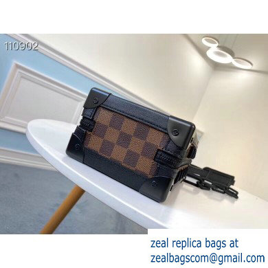 Louis Vuitton Mini Soft Trunk Bag M45044 Flocking Black 2020 - Click Image to Close