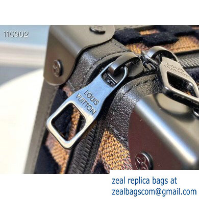 Louis Vuitton Mini Soft Trunk Bag M45044 Flocking Black 2020 - Click Image to Close