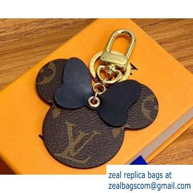 Louis Vuitton Monogram Canvas Bag Charm and Key Holder Mickey Black 2020 - Click Image to Close