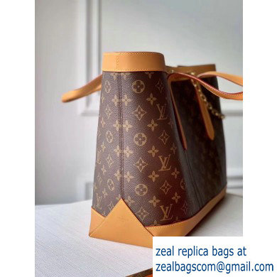 Louis Vuitton Monogram Canvas Cabas Voyage Tote Bag with Chain M44878 2020 - Click Image to Close