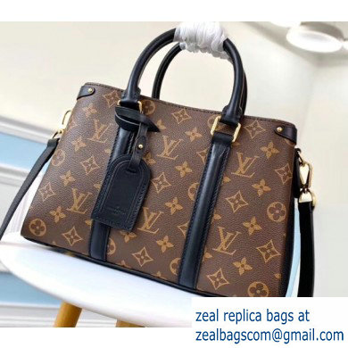 Louis Vuitton Monogram Canvas Soufflot BB Bag M44815 Black 2020 - Click Image to Close