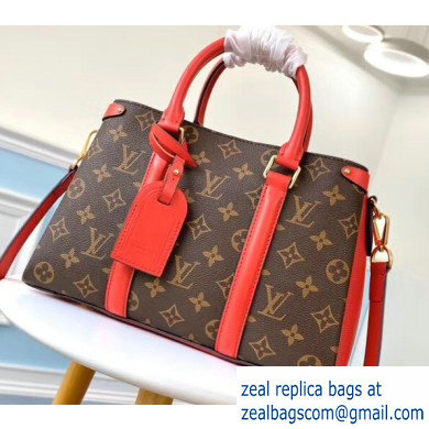 Louis Vuitton Monogram Canvas Soufflot BB Bag M44815 Red 2020 - Click Image to Close