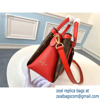 Louis Vuitton Monogram Canvas Soufflot BB Bag M44815 Red 2020 - Click Image to Close
