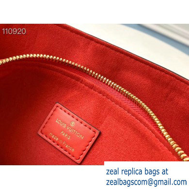 Louis Vuitton Monogram Canvas Soufflot BB Bag M44815 Red 2020 - Click Image to Close