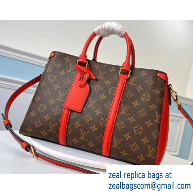 Louis Vuitton Monogram Canvas Soufflot MM Bag M44816 Red 2020 - Click Image to Close