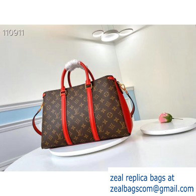 Louis Vuitton Monogram Canvas Soufflot MM Bag M44816 Red 2020 - Click Image to Close