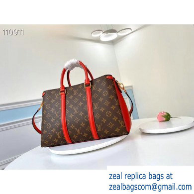 Louis Vuitton Monogram Canvas Soufflot MM Bag M44816 Red 2020