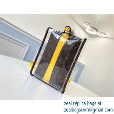 Louis Vuitton Monogram Canvas and PVC Triangle Shaped Messenger Bag M61115 2020