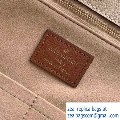 Louis Vuitton Monogram Empreinte Giant Onthego Tote Bag GM Creamy