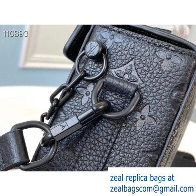 Louis Vuitton Monogram Leather Mini Soft Trunk Bag M61117 Black 2020 - Click Image to Close