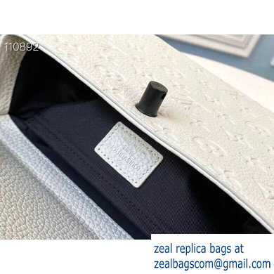 Louis Vuitton Monogram Leather Mini Soft Trunk Bag M61117 White 2020 - Click Image to Close