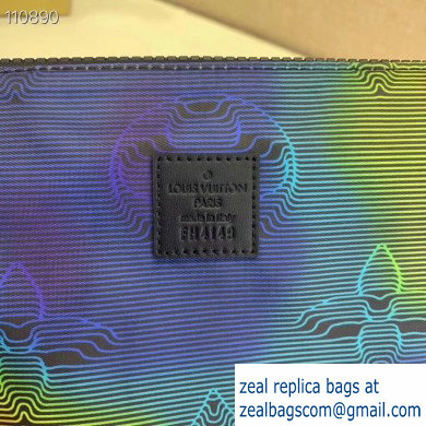 Louis Vuitton Reversible Pouch Clutch Bag Rainbow Monogram Print M68777 2020 - Click Image to Close